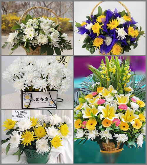 福建龙岩武平县民主乡白事提篮配送